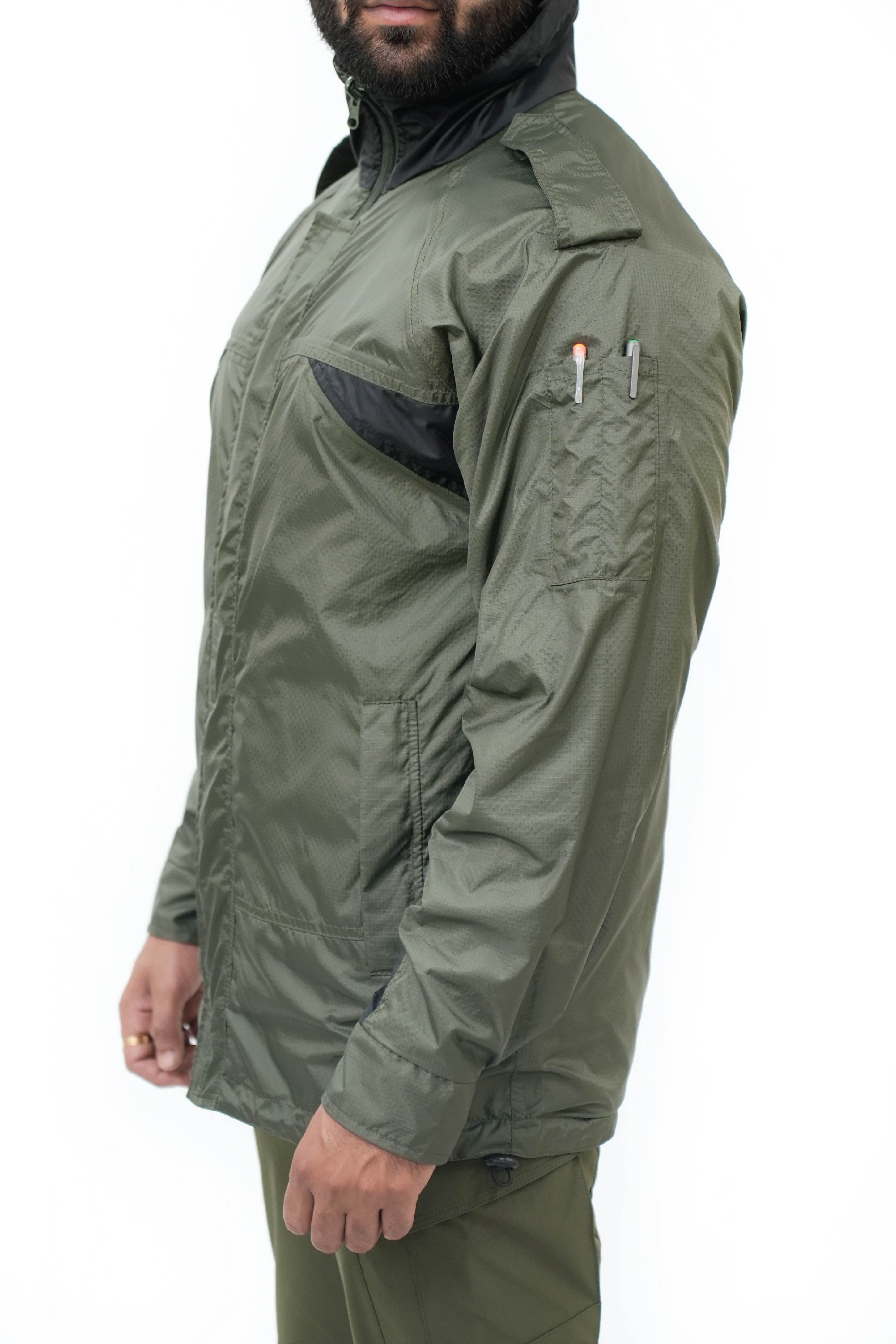 OG Windproof UN Pattern Reversible Jacket | Cliff Climbers